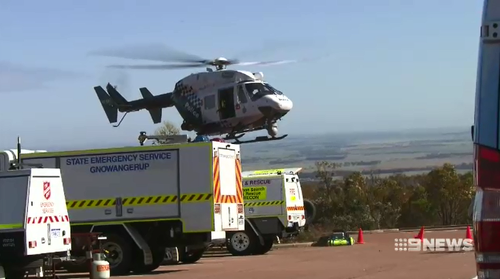 A large search party began looking for Mr Dwyer yesterday and his body was found by searchers who were on foot just after midday today.