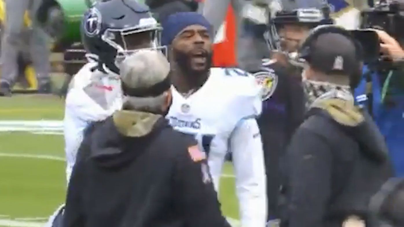 Tennessee Titans star Malcolm Butler 'nose to nose' with Ravens' head coach John Harbaugh