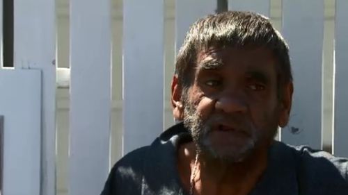 Resident Frank Hayes spoke of his anger towards the government. (9NEWS)