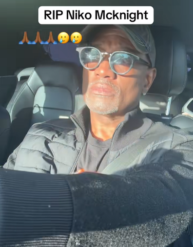 Claude McKnight shares that his nephew Niko McKnight has died of cancer