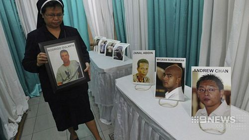 Andew Chan and Myuran Sukumaran were executed by firing squad last week. (9NEWS)