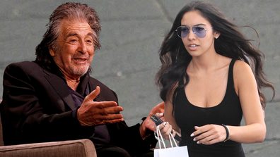 Al Pacino and girlfriend Noor Al Fallah