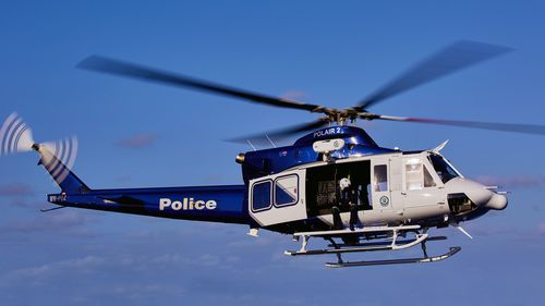 Polair and the Dog Squad were used to help locate two of the alleged offenders but police are still looking for a third man.