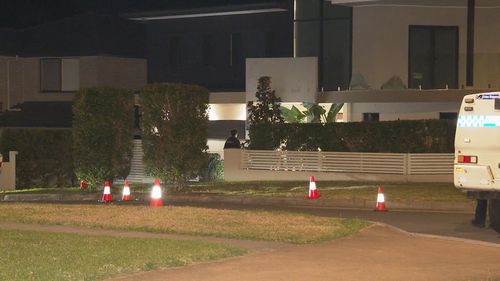 A home in Sydney's north west has been sprayed with bullets in a suspected drive-by shooting overnight. 