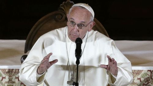 Pope Francis says he met clergy sex abuse victims