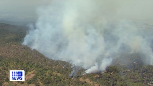 Flagstone bushfire