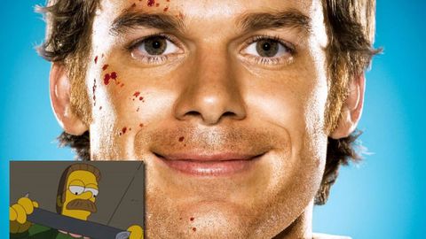 The Simpsons spoofs Dexter