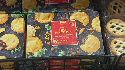 Coles Christmas food hits shelves in August.