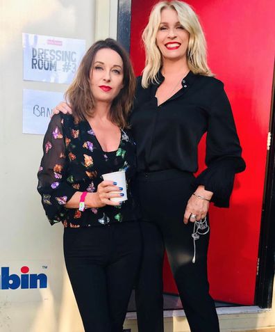 Keren Woodward and Sara Dallin from Bananarama