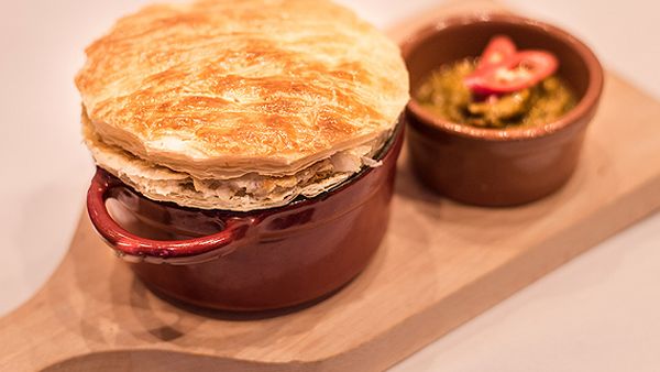 Pork and cider pot pie