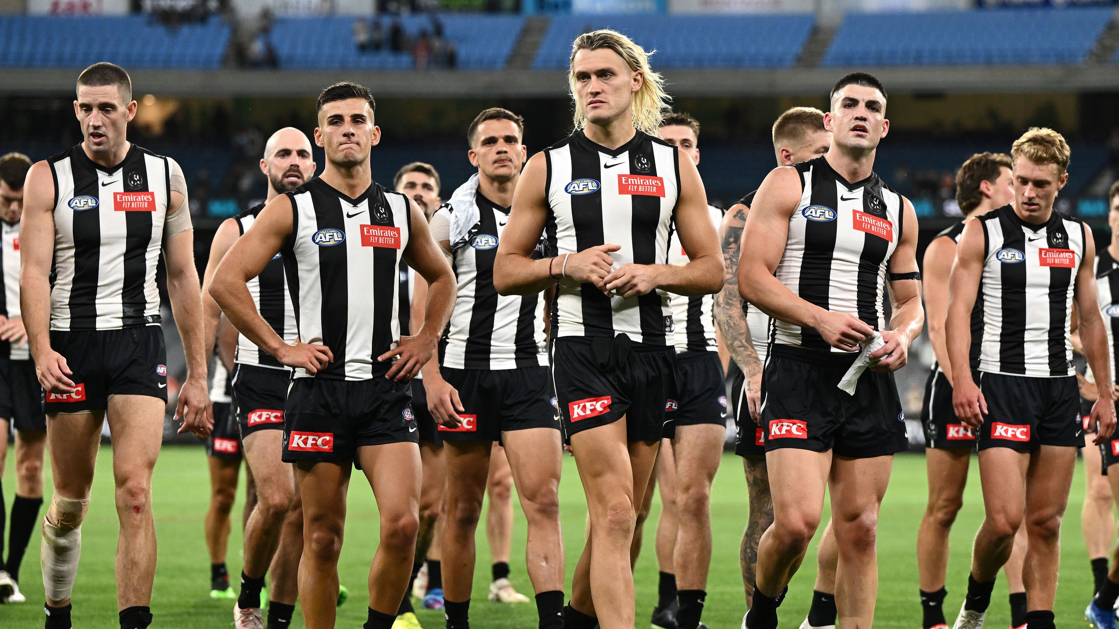 Collingwood has begun their premiership defence with two losses.