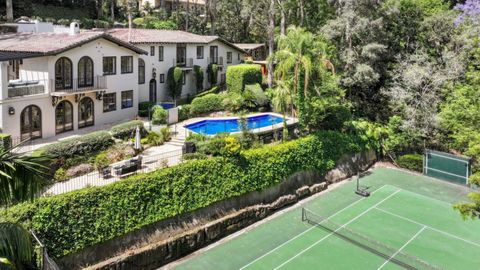 Sydney house mansion tennis court Domain property