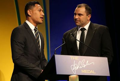 There were few surprises when Folau was named rookie of the year.