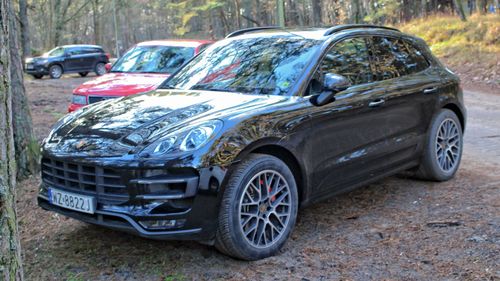 A stock image of a 2015 Porsche Macan, similar to the vehicle that was stolen.