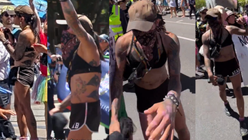 Alleged attackers of officers marching in Pride parade sought