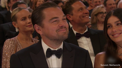 Leonardo DiCaprio and girlfriend Camila Morrone at Oscars 2020