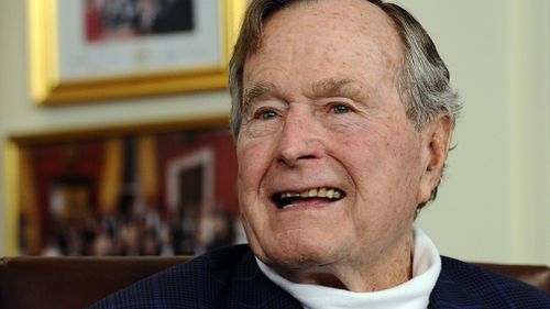 George HW Bush moved to intensive care as he battles pneumonia