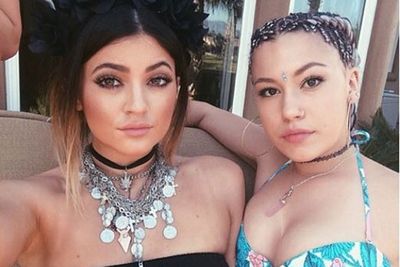 @kyliejenner: dont we look like we are having such a fun time at coachella