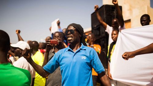 Burkina Faso army seizes national television headquarters and capital's main square