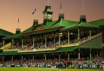 Which stand at the Sydney Cricket Ground is illustrated here?