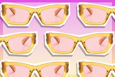 9PR: Miu Miu Eyewear Transparent Rectangle-Frame Sunglasses