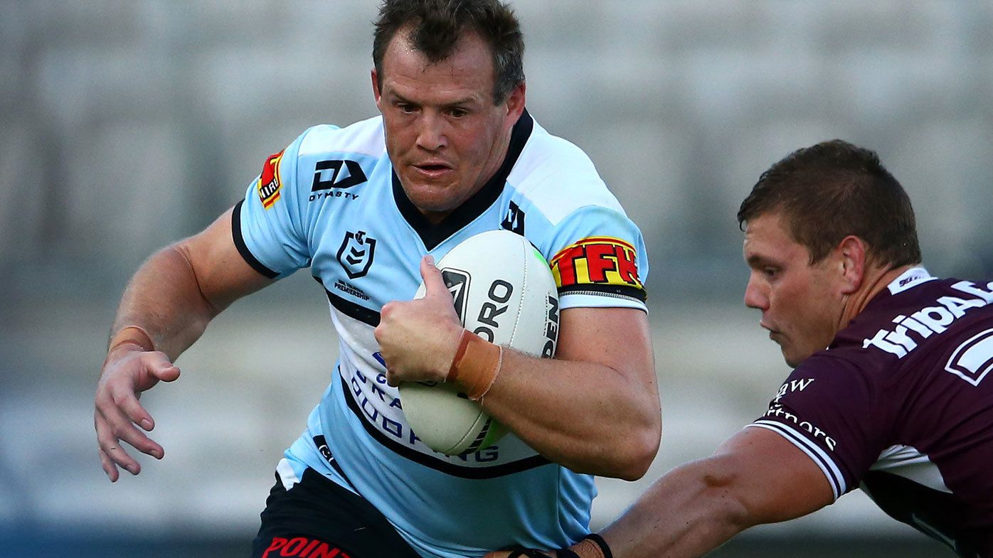 Josh Morris makes big statement in strong Sharks showing against Manly