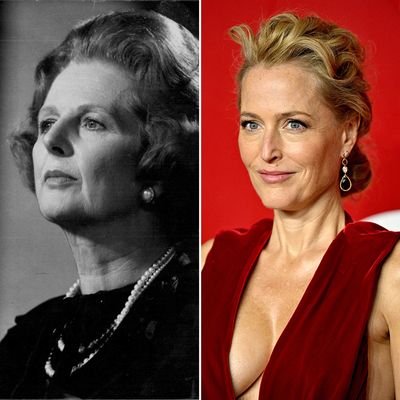 Margaret Thatcher, Gillian Anderson