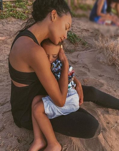 Naya Rivera and her son Josey