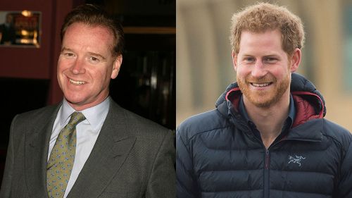 Mr Hewitt recently denied 30 year rumours he was the biological father of Princess Diana's son, Prince Harry. 