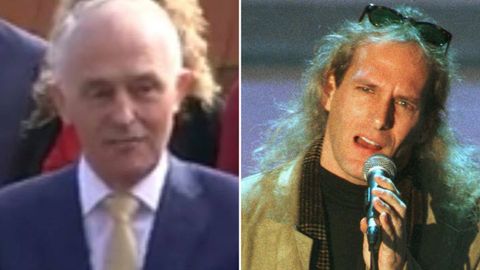 Malcolm Turnbull as Michael Bolton, and Michael Bolton.