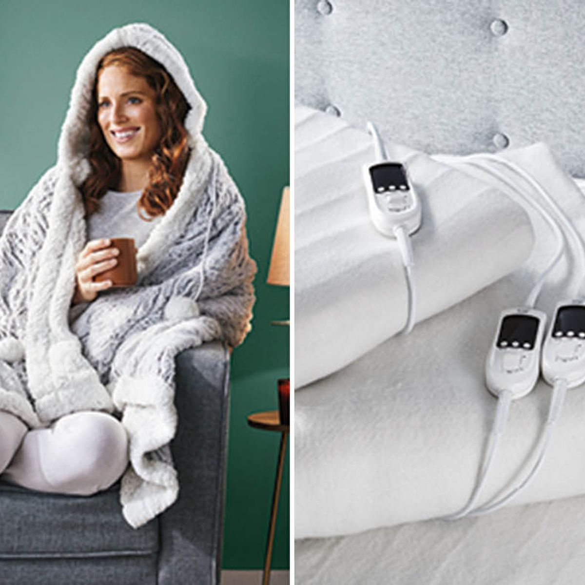 Winter home heating special buy sales: Throw blankets and heaters from ALDI  and The Reject Shop