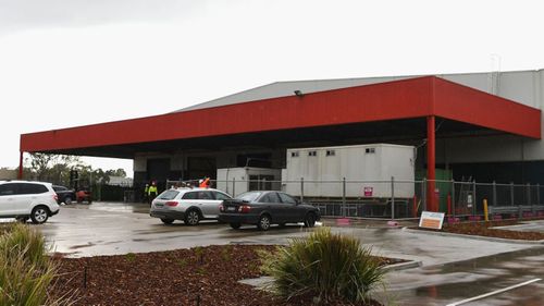 The Amazon warehouse in Dandenong has been checked over by fire authorities.