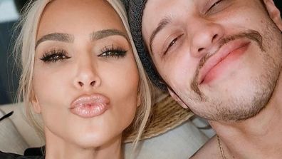 Kim Kardashian and Pete Davidson