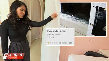 Melbourne beautician targeted by vandals and one star reviews