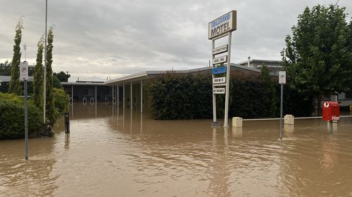 The Queensland town of Inglewood has been inundated with floodwaters.