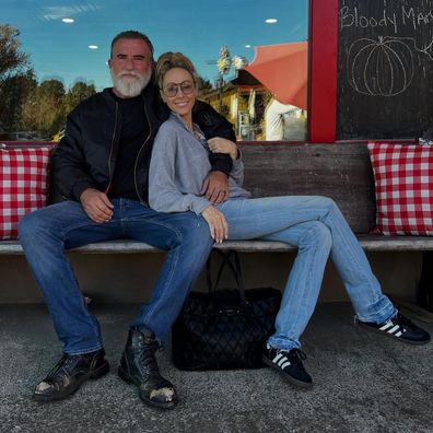 Tish Cyrus and Dominic Purcell