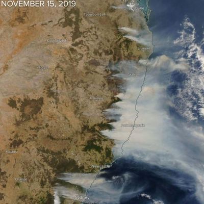From fires to floods, NSW two years apart as seen from space
