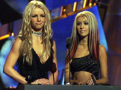Britney Spears and Christina Aguilera 