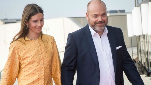 Bestseller CEO Anders Holch Povlsen and his wife Anne Holch Povlsen.