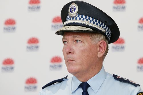 NSW Police Commissioner Mick Fuller said police handed out more than 800 COVID-related infringements in the past day.