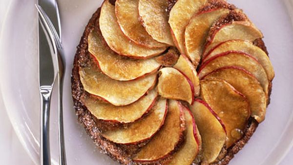 Russian treacle and apple pancakes