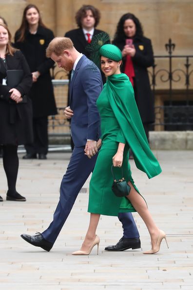 The 'Fab Four' reunite for the final time on Commonwealth Day as Harry and Meghan step down as senior 