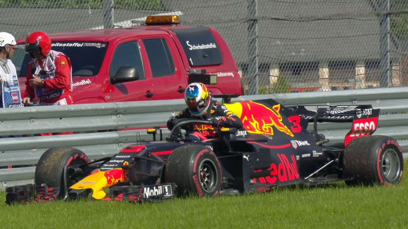 No birthday joy for Daniel Ricciardo as Red Bull teammate wins Austria Grand Prix