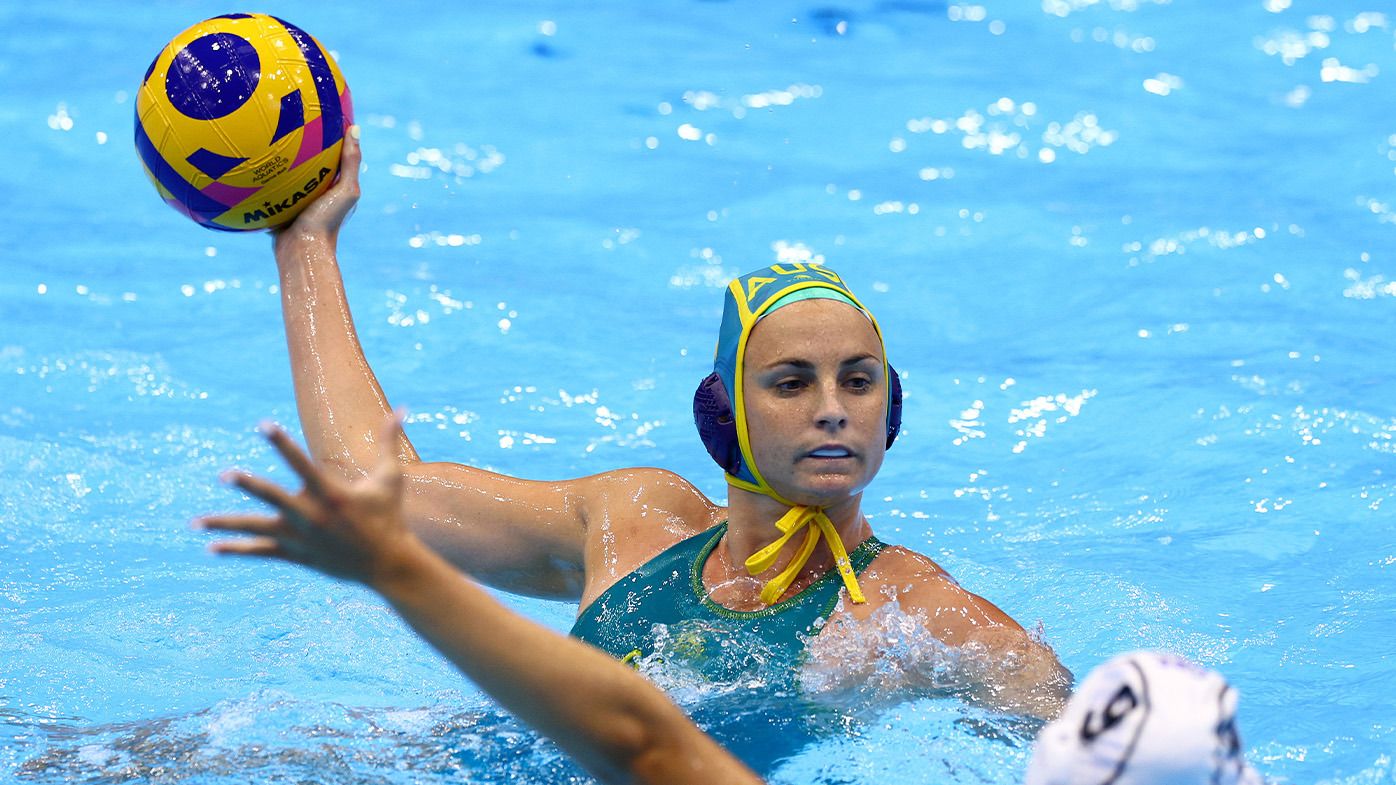 Australian water polo star Bronte Halligan.