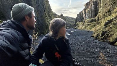 Chris Hemsworth and daughter Indiana go on adventure filled holiday to Iceland
