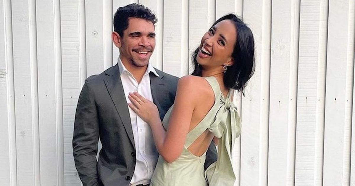 AFL star Charlie Cameron ties the knot with Caitlin Seeto in stunning ceremony