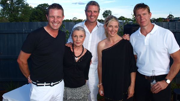 Kellie and her late mum Pamela plus brothers Robert, Stephen and Michael.