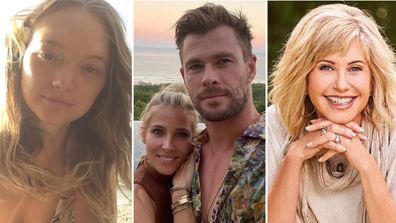 Celebrities, Byron Bay, homes, Gemma Ward, Chris Hemsworth, Elsa Pataky, Olivia Newton-John