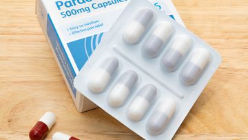 Paracetamol capsules