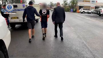A 21-year-old man was arrested in Nowra in northern NSW on Thursday. 